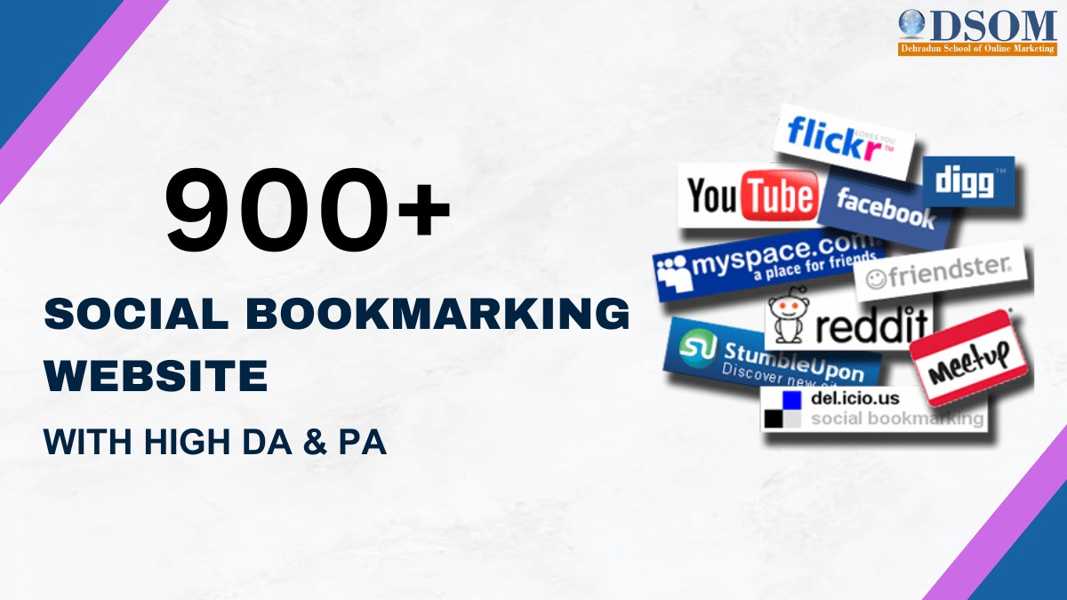Top 900+ Social Bookmarking list 2024