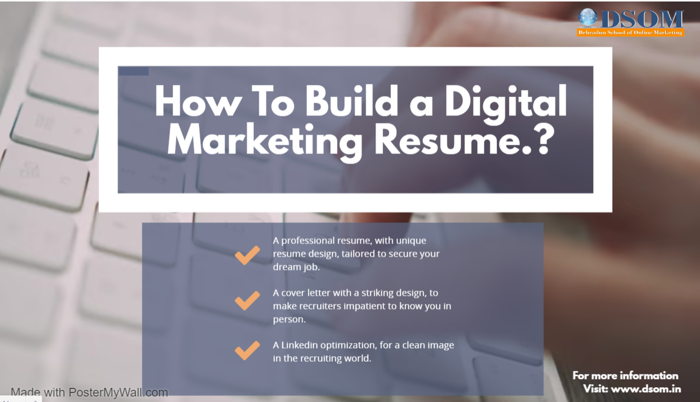 How To Build a Digital Marketing Resume.?