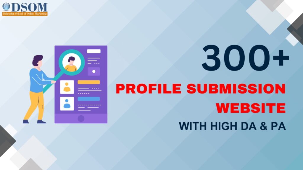 profile creation sites