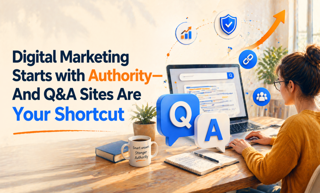 Digital marketing with authority and growth