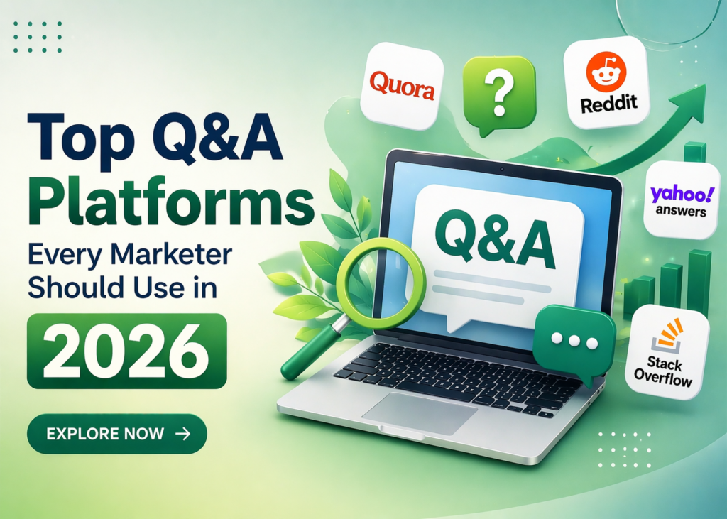 Top Q&A Platforms Every Marketer Should Use in 2026