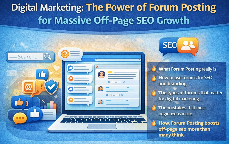 The Power of Forum Posting for Massive Off-Page SEO Growth