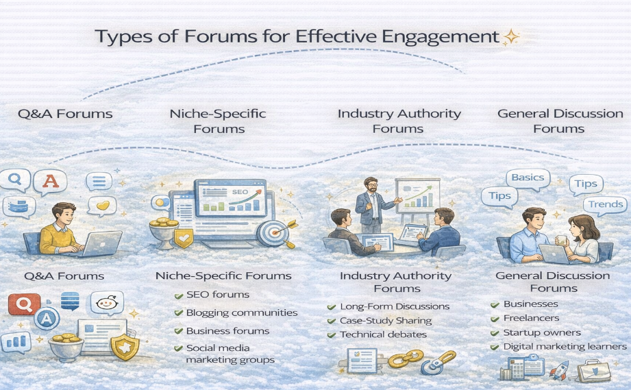 Types of forum posting