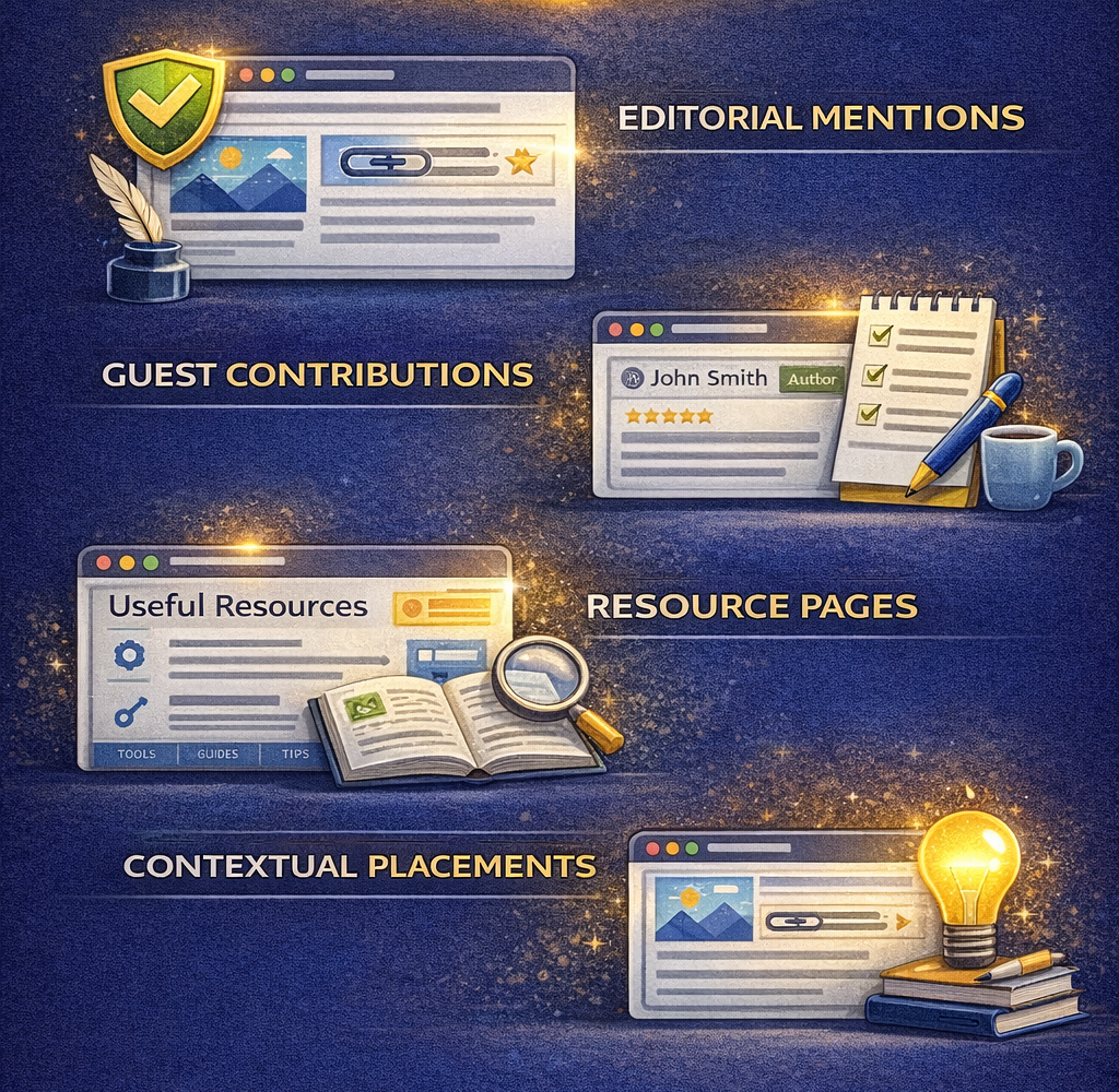 Types of Strategies to Earn dofollow links