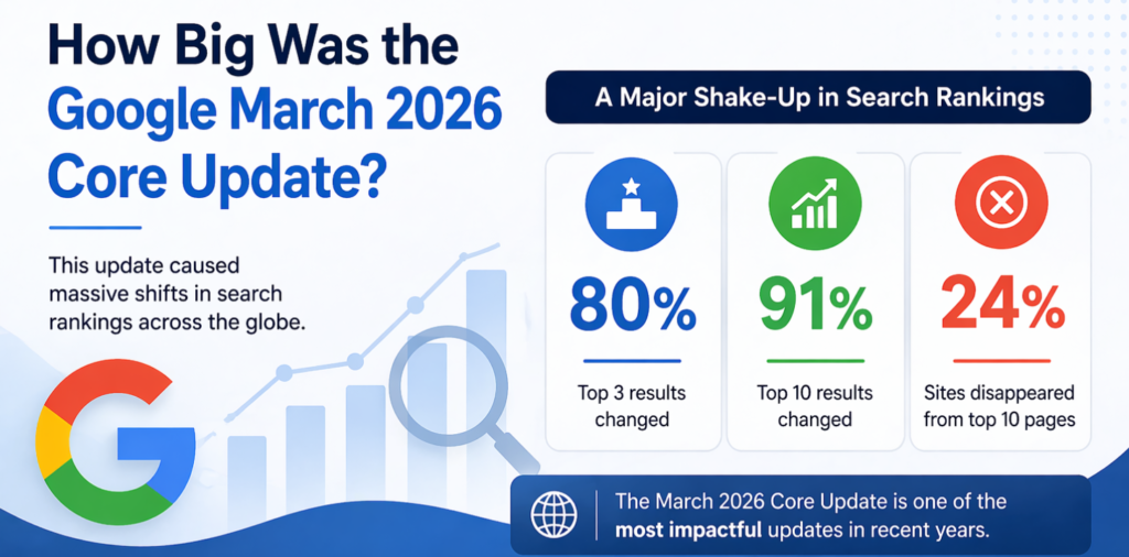How Big Was the Google March 2026 Core Update?