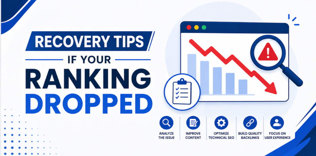 Recovery Tips if Your Ranking Dropped