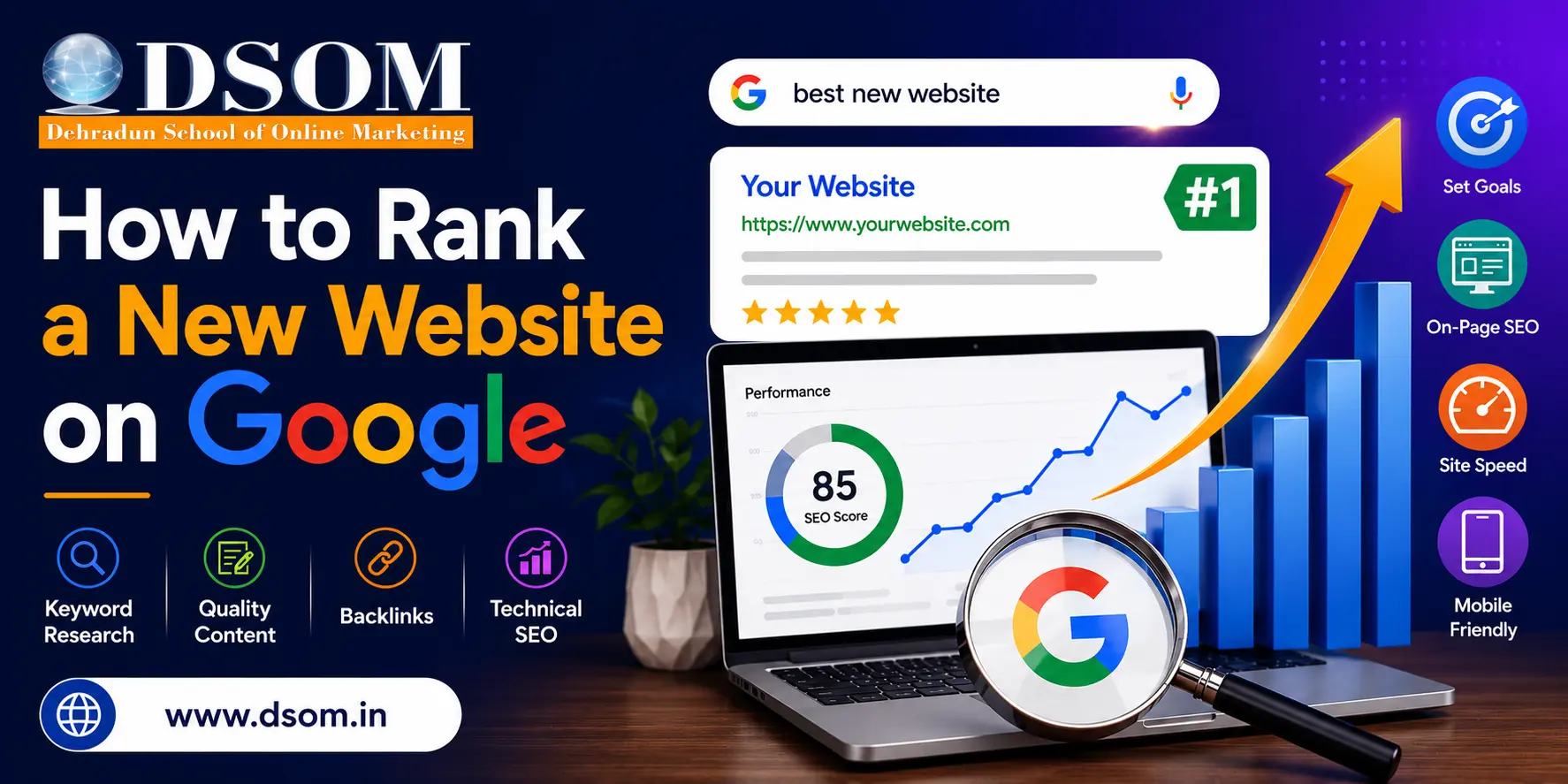 How to Get Your Website on Top of Google Search